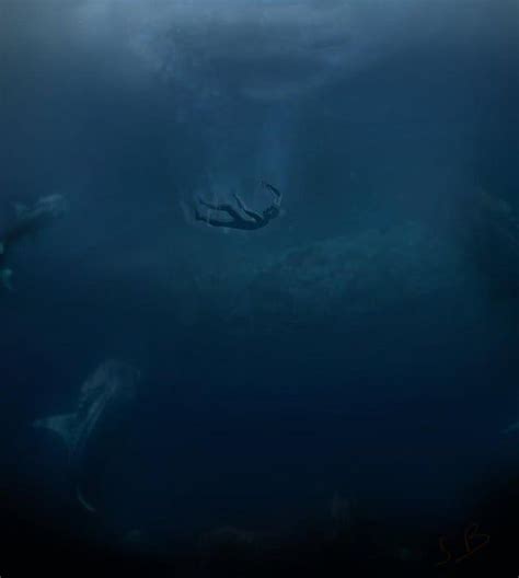 And day 3 of drawing fears: the thalassophobia - thalassophobia | Scary ocean, Ocean monsters ...