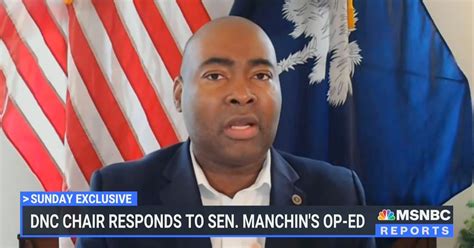 DNC Chair Jaime Harrison Responds to Joe Manchin