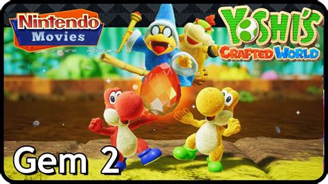 Yoshi's Crafted World - Gem 2 (2 Players) - YouTube