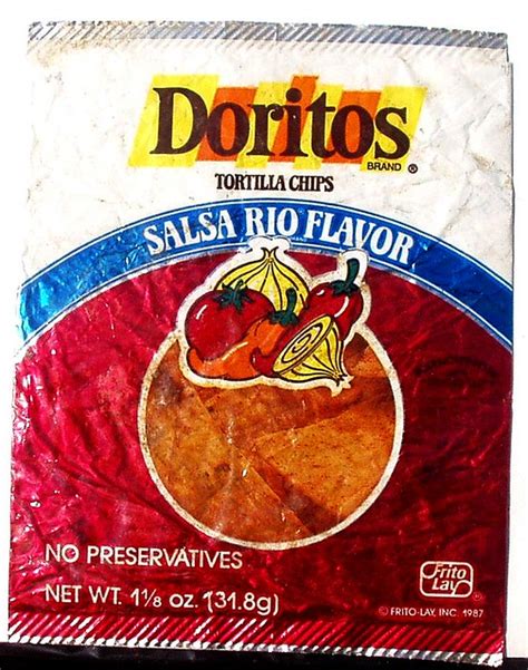 dug: late 1980s Doritos Salsa Rio bag | Flickr - Photo Sharing!