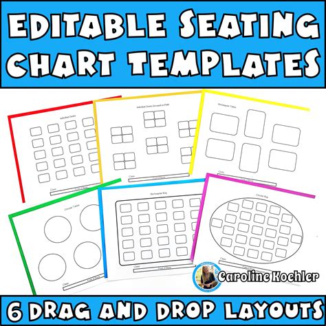 Classroom Seating Chart Template Pdf | Cabinets Matttroy