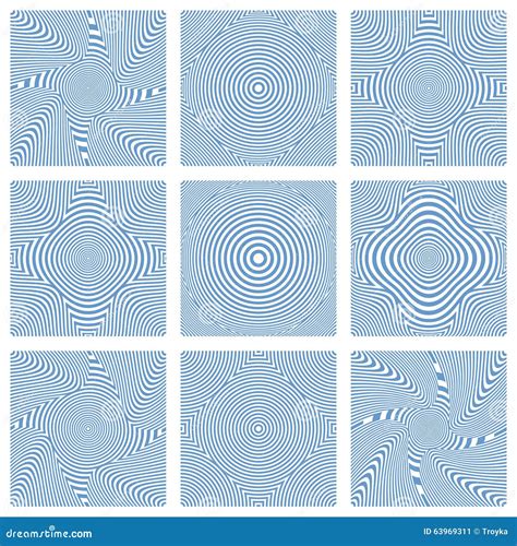 Patterns Set. Design Elements Stock Vector - Illustration of contrast ...