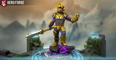 Marvel Thanos - made with Hero Forge