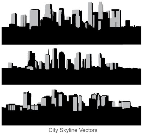 City Skyline Free Vector Art | Download Free Vector Art | Free-Vectors