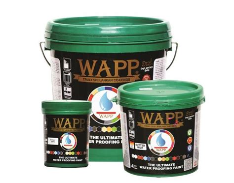 WAPP WATERPROOFING PAINT - COLORS - Paints