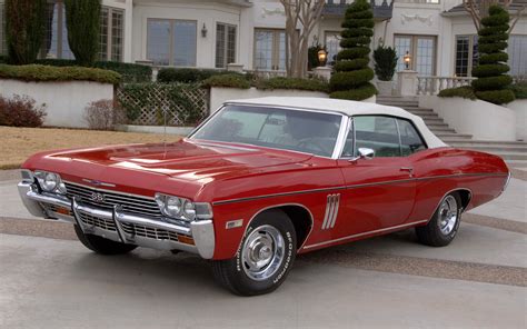 chevrolet, Impala, Ss, 427, Convertible, 1968 Wallpapers HD / Desktop and Mobile Backgrounds