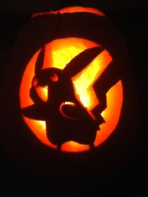 Pikachu Pumpkin by GreenCauldron08 on DeviantArt