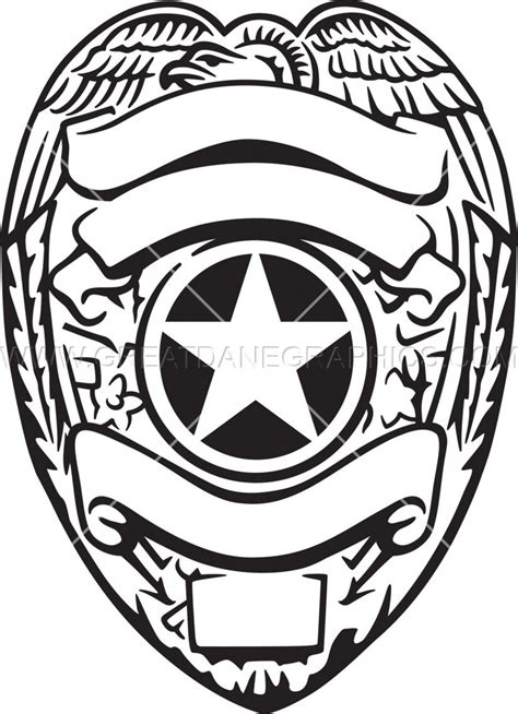 Police Badge SVG Police Badge Vectorpolice Badge File for - Etsy Australia