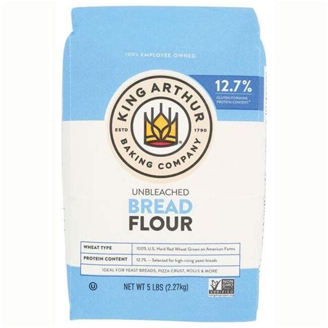 King Arthur Baking Co. Unbleached Bread Flour 5 lbs Pkg - Swanson®