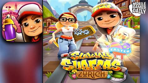 SUBWAY SURFERS - ALL NEW Would Tour ZURICH Gameplay Walkthrough (iOS Android) - YouTube