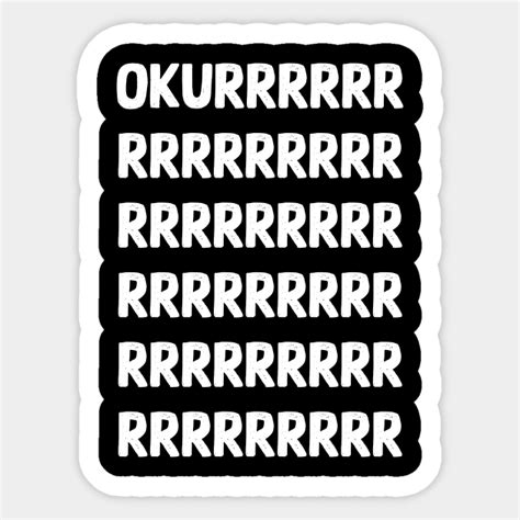 Cardi B Okurrr - Cardi B - Sticker | TeePublic