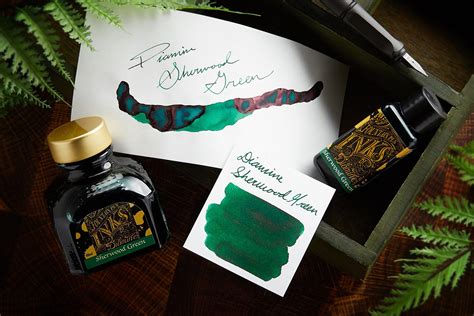 Diamine Sherwood Green: Fountain Pen Ink Review - The Goulet Pen Company