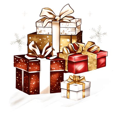 Christmas Gifts Background · Creative Fabrica