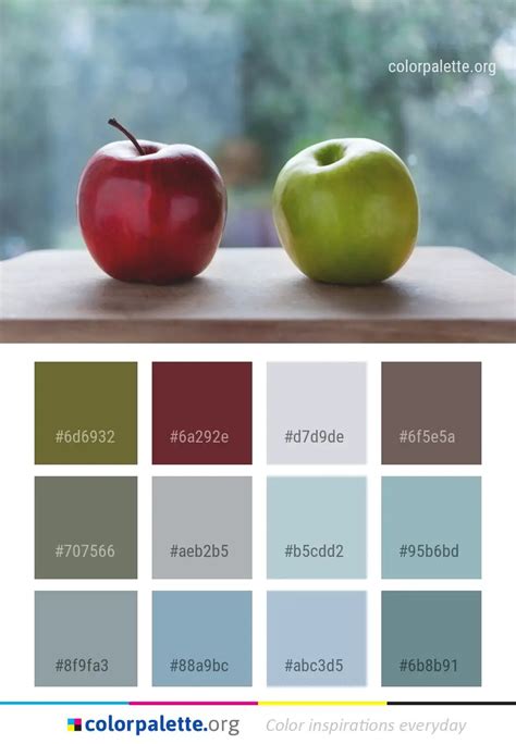 Apple Fruit Produce Color Palette | colorpalette.org