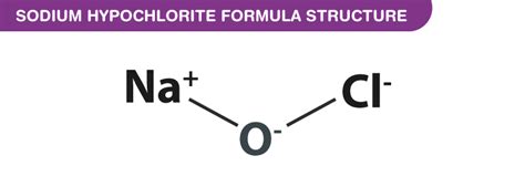 Sodium Hypochlorite Formula - Chemical Formula of Sodium Hypochlorite (Liquid Bleach) On BYJU'S.