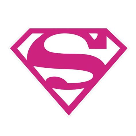 Superman Logo Pink - ClipArt Best