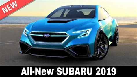 9 New Subaru Cars and Crossovers with Updated Prices and Specifications for 2019 - YouTube