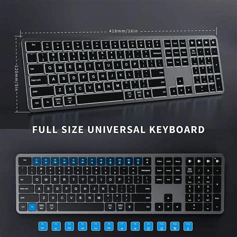 Bluetooth Backlit Wireless Keyboard - dealsgala