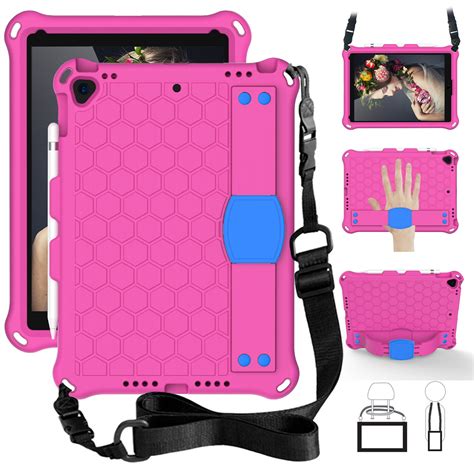 iPad 7th Generation Cases with Shoulder Strap, iPad 10.2" 2019 Case, Dteck Heavy Duty Shockproof ...