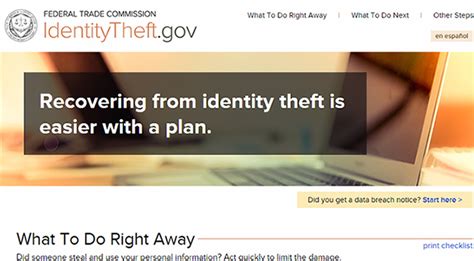 FTC Launches IdentityTheft.gov To Help Identity Theft Victims ...