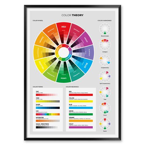 Printable Artist Color Wheel