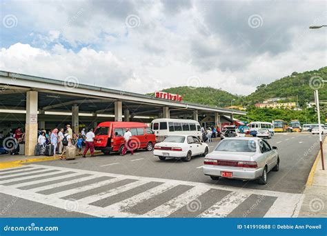 Passengers At The Sangster International Airport In Montego Bay Jamaica ...