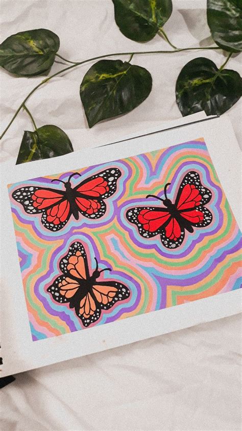 Butterfly Painting Ideas Aesthetic - loklok109