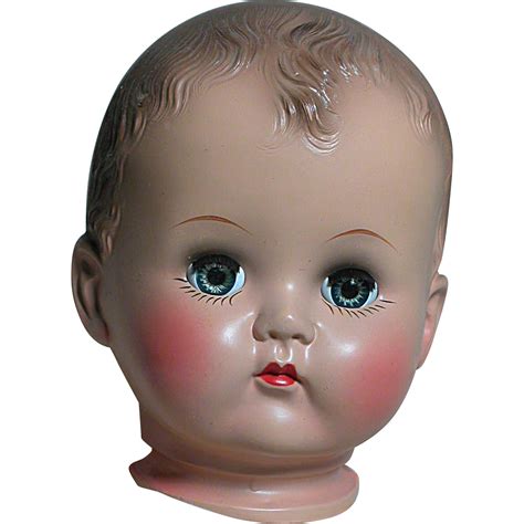 Ideal Hard Plastic Doll Head PB-25 Old Store Stock like New Head : Ann ...