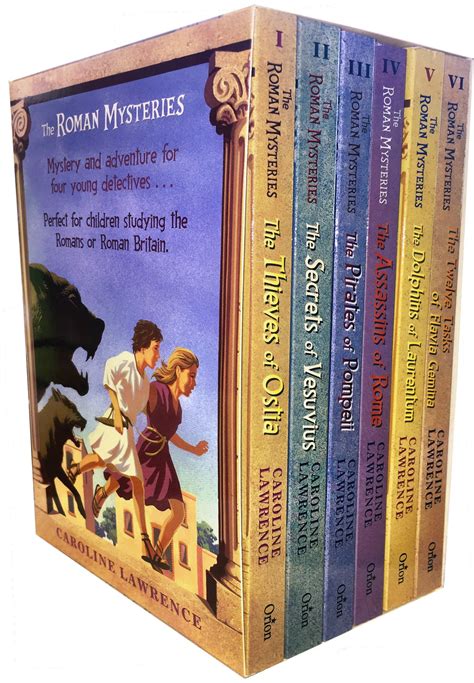 The Roman Mysteries Collection Caroline Lawrence 6 Books Box Set: Amazon.co.uk: Caroline ...