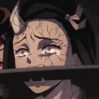 Nezuko Crying GIF