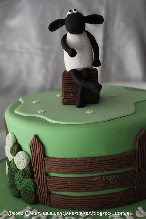 Shaun the sheep cake - Cake by Jake's Cakes - CakesDecor