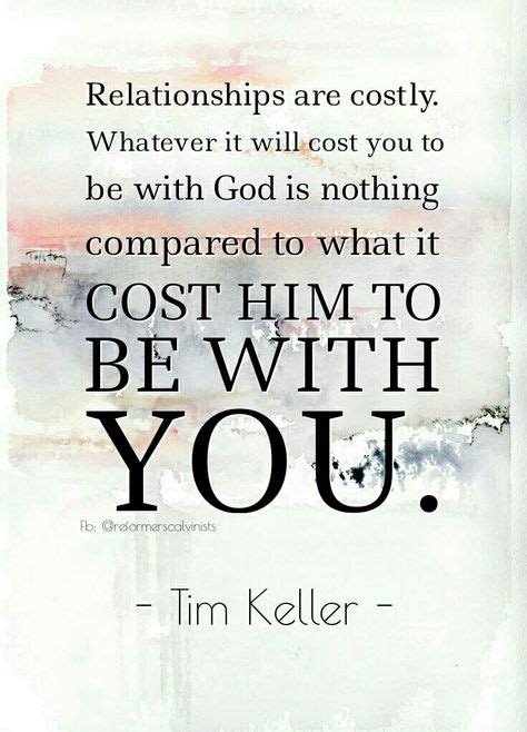 christian quotes | Tim Keller quotes | suffering | affliction | cost | relationship | Tim keller ...