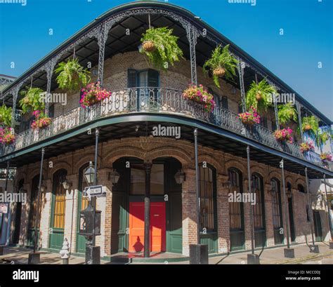 French Quarter architecture, New Orleans, Louisiana, United States ...