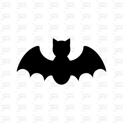 Bat SVG Cute Bat SVG Cute Halloween Bat SVG Bat Silhouette - Etsy