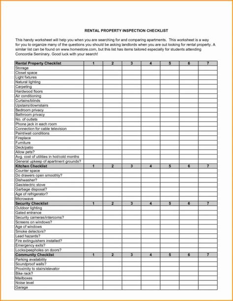 Rental Property Expenses Spreadsheet — db-excel.com