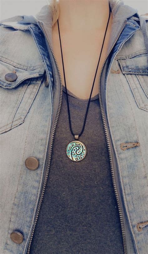 Heart of Tafiti Pendant Necklace, Moana Necklace, Ocean Necklace - Etsy