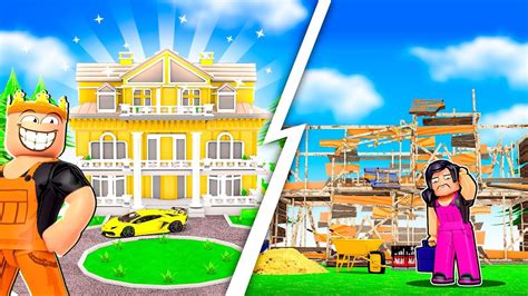 BUILDING the MOST EXPENSIVE MANSION in ROBLOX (Rich) - YouTube