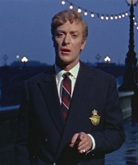 Michael Caine's Navy RAF Blazer as Alfie » BAMF Style