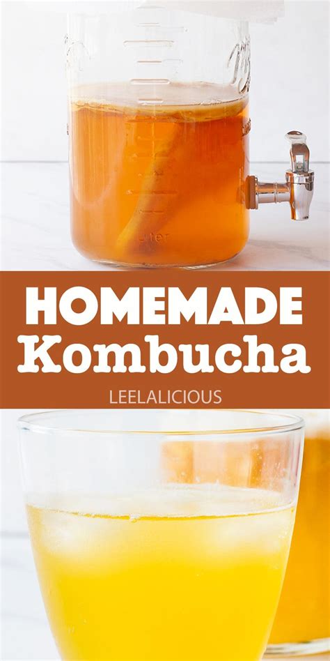 Homemade Kombucha Recipe » LeelaLicious