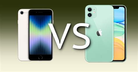 iPhone SE 2022 vs iPhone 11, differences and similarities - GEARRICE