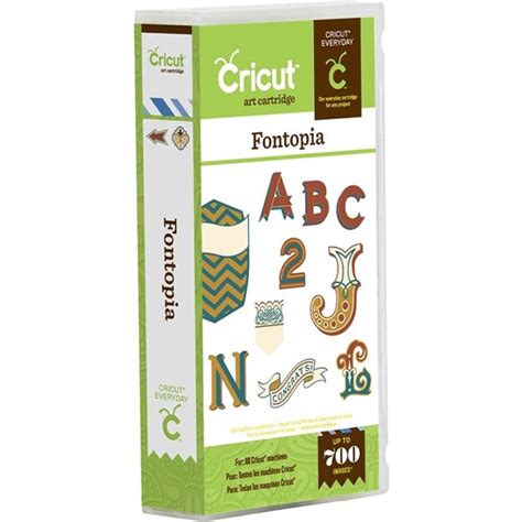 Cricut Font Cartridge, Fontopia - Walmart.com - Walmart.com