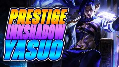 Yasuo got a NEW Prestige Skin?! Prestige Inkshadow Yasuo Is CRAZY! - YouTube