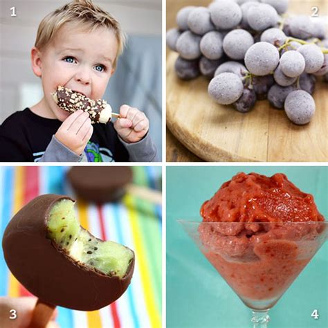 Easy frozen fruit desserts | Chickabug