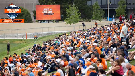 Broncos Training Camp: Back Together Saturday practice ticket info