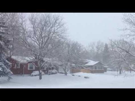 6 inches Of Snow in Lakewood, Colorado this Morning - YouTube