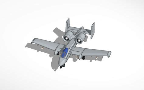 3D Printable model of an A-10 Warthog | 3d design, 10 things, 3d ...