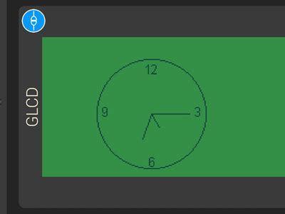 Analog Clock using 1Sheeld Graphical LCD | Analog clock, Analog, Lcd