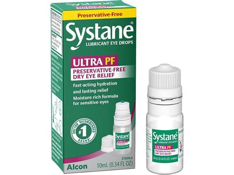 Systane Ultra Lubricant Eye Drops - Thick drop, preservative free ...