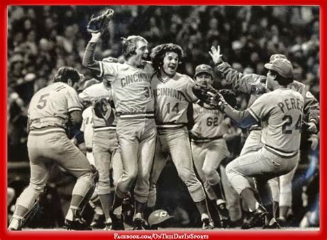 On This Day In Sports: October 22, 1975: The Big Red machine Wins It All