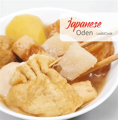 Oden, Japanese Fish Cake Soup – LaabiCook